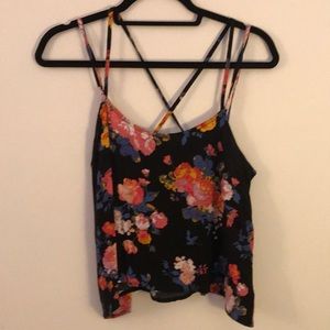 Strappy Back Crop Top